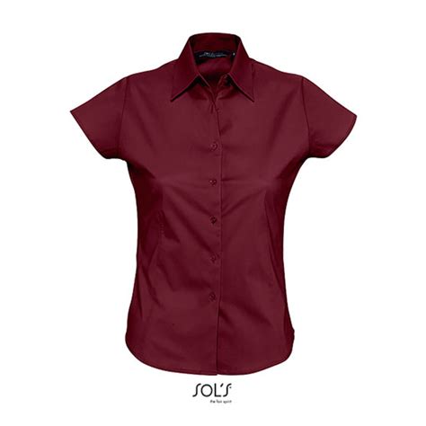 Ženska košulja kratki rukavi bordo Excess 17020 Sol 317.020.24 | Volim ...