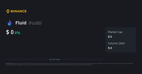 Fluid Price | FLUID Price Index, Live Chart and INR Converter - Binance