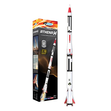 Pro Series II™ Athena H Model Rocket Kit - Expert Level NASA Replica ...