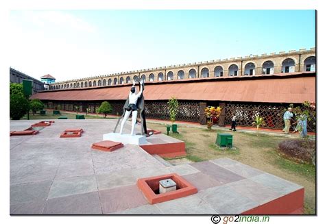 go2india.in : Cellular jail inside front view in Andaman