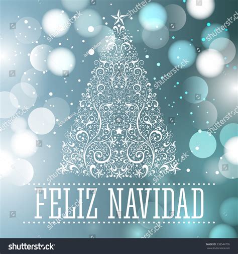 Feliz Navidad Merry Christmas Stockillustratie Feliz Navidad