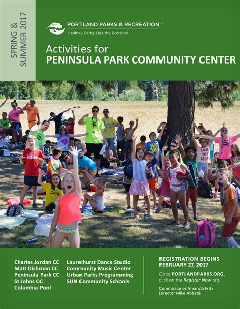 Peninsula Park Community Center - Spring/Summer 2017 by Portland Parks ...