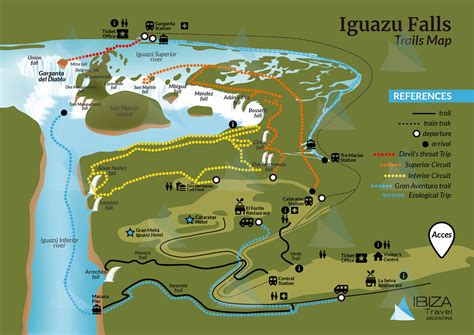 Map Iguazu Argentina The Ultimate Guide For Visiting Iguazu Falls In