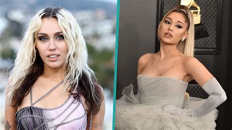 Ariana Grande Vs Miley Cyrus Golden Globes 2025 Nominations, Former
