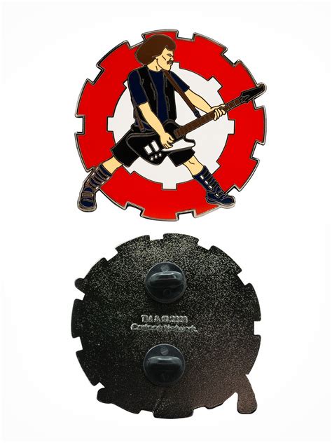 Metalocalypse Enamel Pin - Dethklok William Murderface – Titmouse Stuff