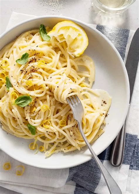Lemon Spaghetti Recipe Pasta Lemon Spaghetti Sicilian Girl