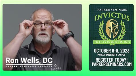 Ron Wells - Parker Seminars Dallas 2023 - YouTube