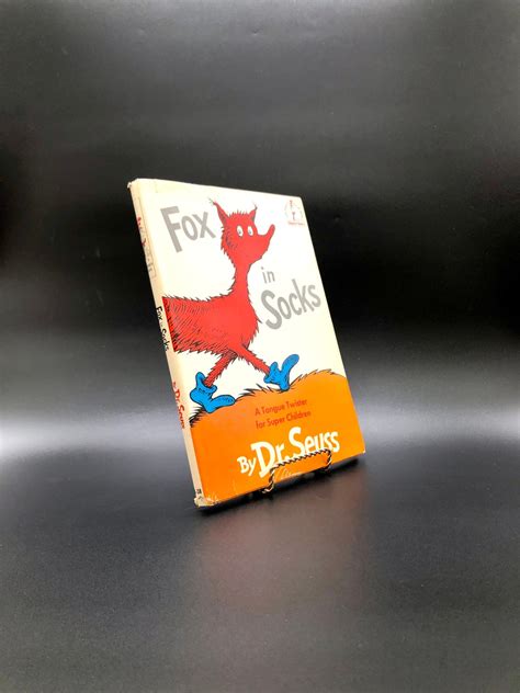 Fox in Socks. by Dr. Seuss. First Edition, Later Printing. Beginner ...