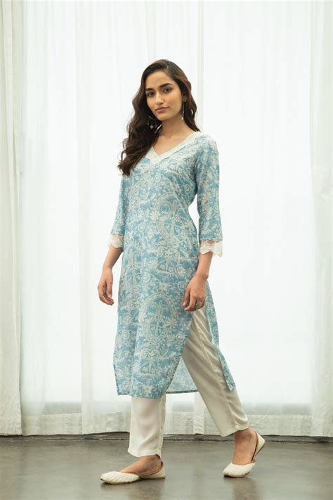 Designer Long Kurtis for Women | Cotton Kurtis for Ladies – Page 5 – Roze