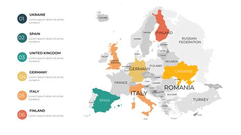Europe Map PowerPoint 的图像结果