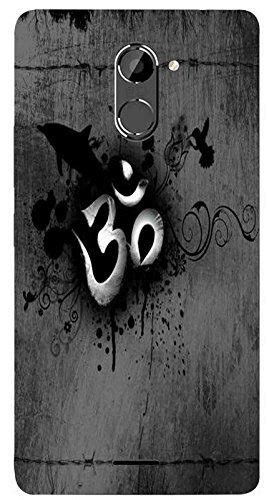 V K Art Gallery Designer Multicoloured OM Pattern Printed Back Cover ...