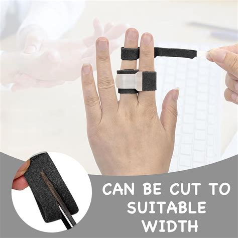 FunnAura 14PCS Breathable Pinky Finger Splints Adjustable for Broken ...