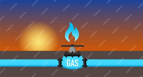 Natural Gas Pipeline Clipart