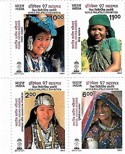 Aranyak Hobby® India 4V Mint Stamps of Rural Indian Women Issued at ...