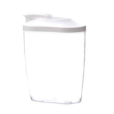 Vadktai All-Purpose Clear Plastic Cereal Storage Container with Pour ...