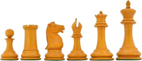 Buy CHESSBAZAAR Reproduced Chess Pieces Antique 1860 Anderssen Drop Jaw ...