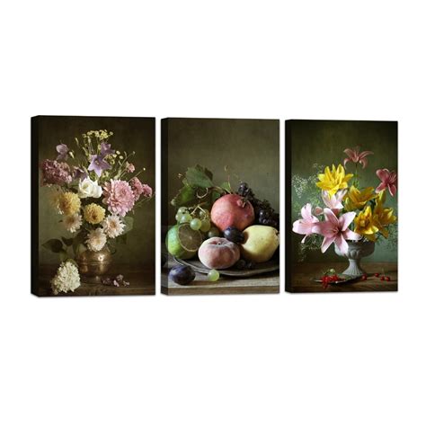 PAPER PLANE DESIGN Still Life Multiple Frames Wall Art Panels Frame ...