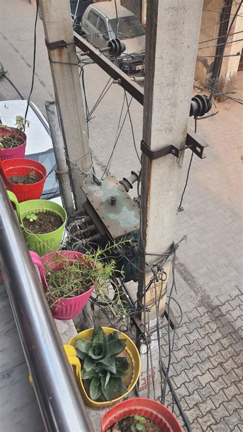 Ghaziabad Nagar Nigam — Electricity transformer installation