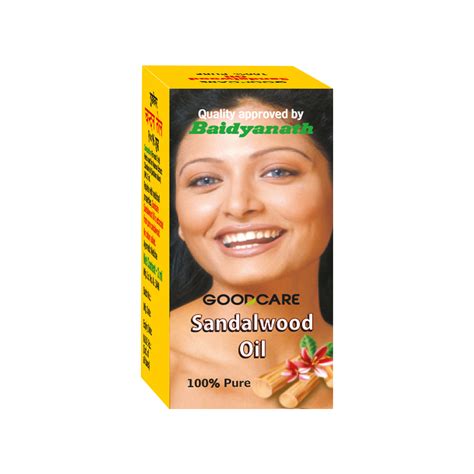 Goodcare Sandalwood Oil (Chandan Tel) 2 ML - Baidyanath