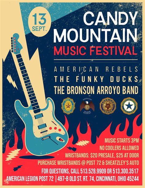 Candy Mountain Music Festival, Stuart G. Luginbuhl American Legion Post ...