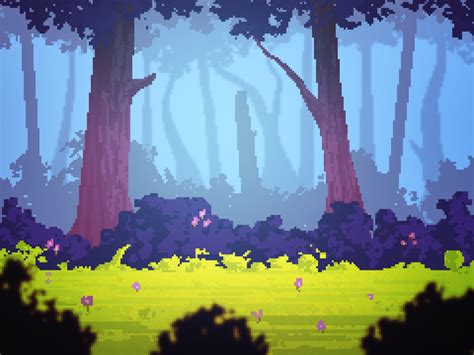 Создание Pixel Art фонов для игр в Photoshop | unity3dschool.com