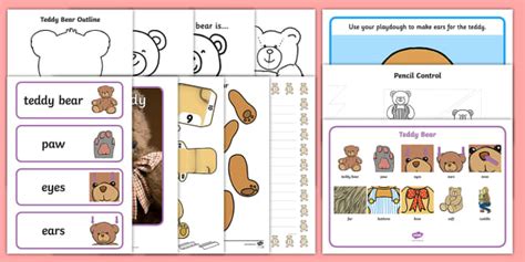 Bear-Themed Activity Pack (teacher made) - Twinkl