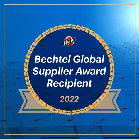 We are honored to be recognized as one of Bechtel Corporation’s top ...