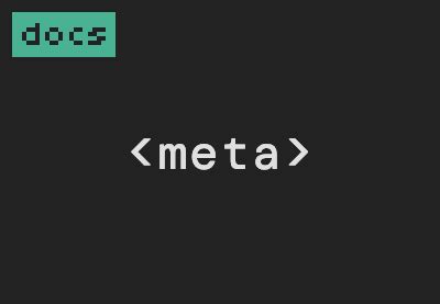 Meta in HTML 的图像结果