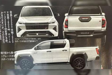 2026 Toyota Hilux Design Leaked- Will It Inspire Fortuner?