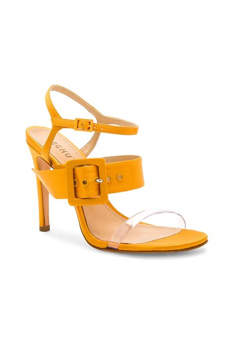 Schutz Prunella Heel in New Sunshine | REVOLVE