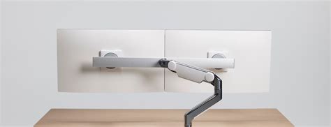 Lock Humanscale Dual Monitor Arms 的图像结果