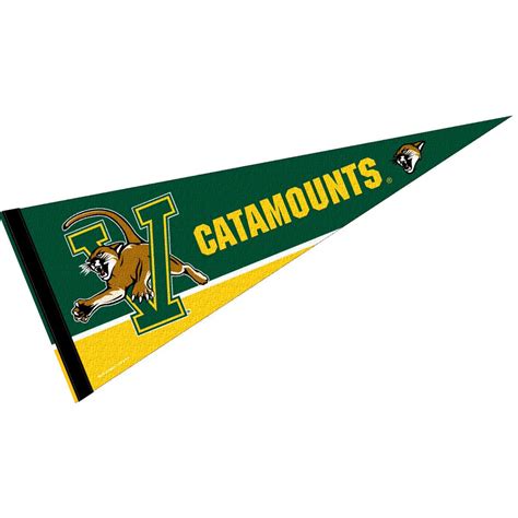 College Flags & Banners Co. Vermont Pennant Full Size Felt : Amazon.in ...