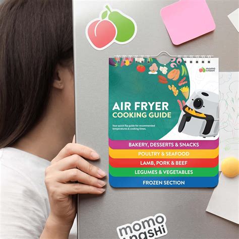 Buy Air Fryer Cheat Sheet Magnets Cooking Guide Booklet - Air Fryer ...