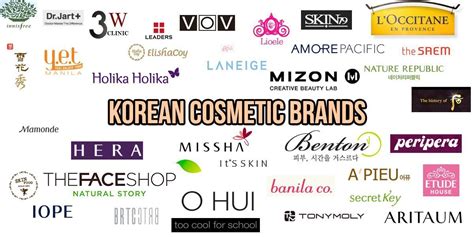 famous korean skincare brands