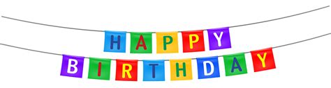 Free Birthday Banner Transparent, Download Free Birthday Banner ...