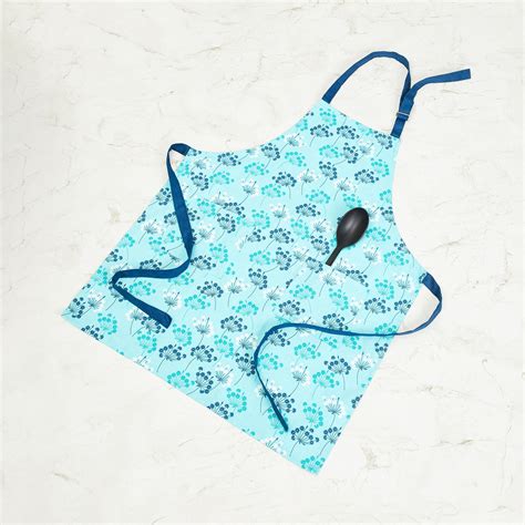 Buy Kale Printed Aprons - Cotton - Kitchen Apron - 60 cm L x 74 cm W ...