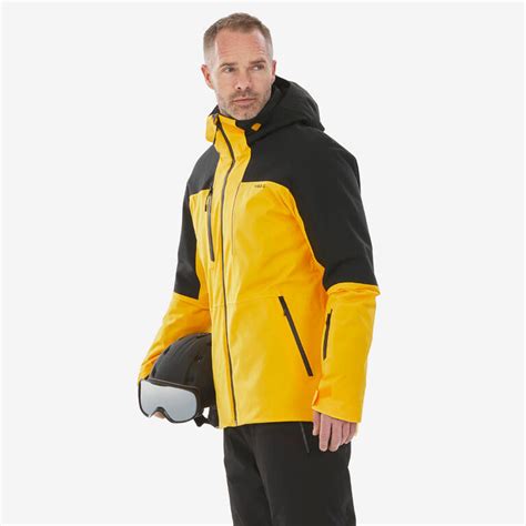 Men’s Ski Jacket 500 sport - Yellow/Black
