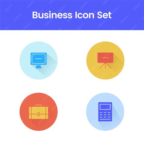 Free vector business icon calculator math notepad calendar event board ...