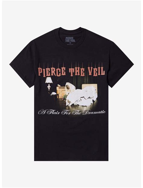 Pierce The Veil Flair For The Dramatic Boyfriend Fit Girls T-Shirt | Hot Topic