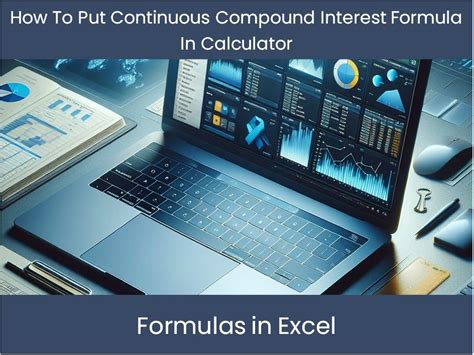 Image result for Continuous Compound Interest Formula Excel