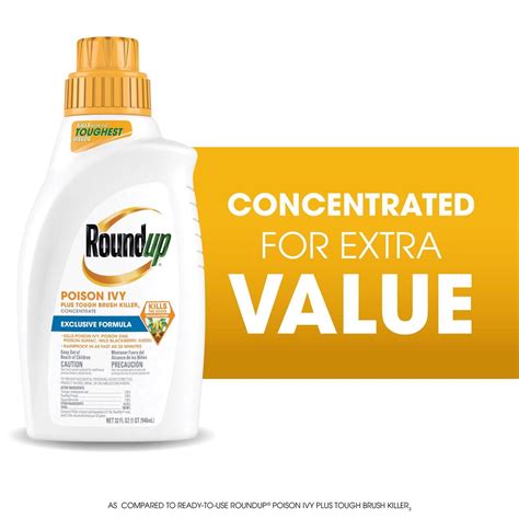 Roundup Poison Ivy Killer Concentrate 32 oz Mfr# 5378206 | Poison ivy ...