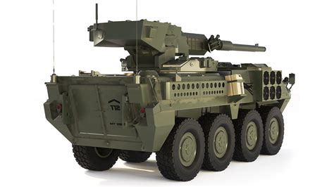 M1128 Stryker MGS 2003 3D model | CGTrader