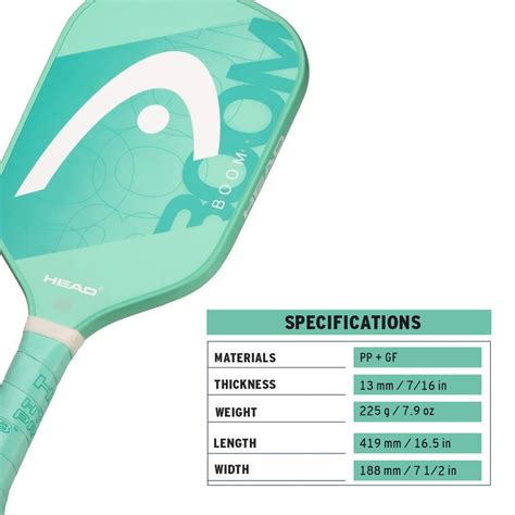 HEAD BOOM TEAM EX 2024 PICKLEBALL PADDLE – VikangSports