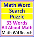 Image result for Math Search Puzzle Answer Key
