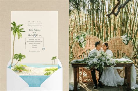 Destination wedding invitation timeline 60 photos - Astyledwedding.com