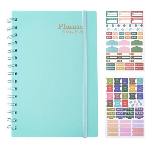 Buy 2024-2025 Planner, 18-Month Day Large Planner A5 Spiral Planner ...