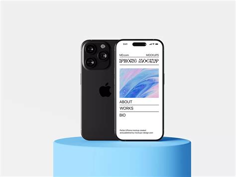 iPhone Screen Mockup – PSD Template