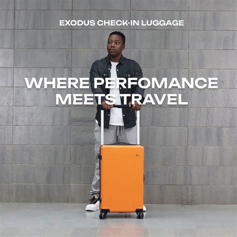 CARBONADO Exodus Check In Luggage (Orange Black)– Moto Central