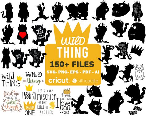 Wild Things Drawing at Leslie Hackett blog