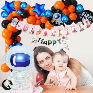 Flipkart.com | CAMARILLA Solid Space Theme Birthday Decoration Items ...